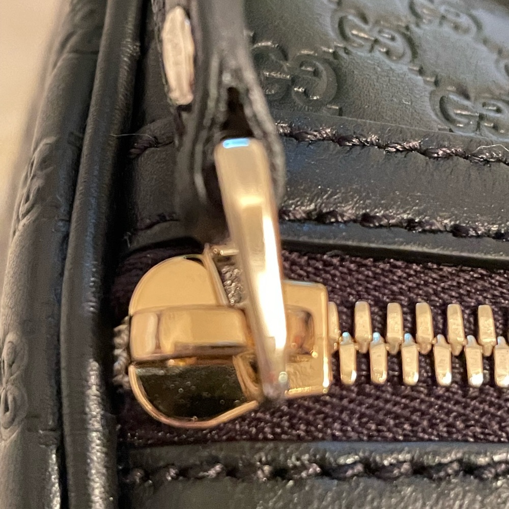 GUCCI Boston Guccissima new black leather authenti - Picture 9 of 14